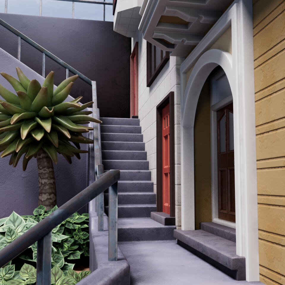 Staircase on the Hill