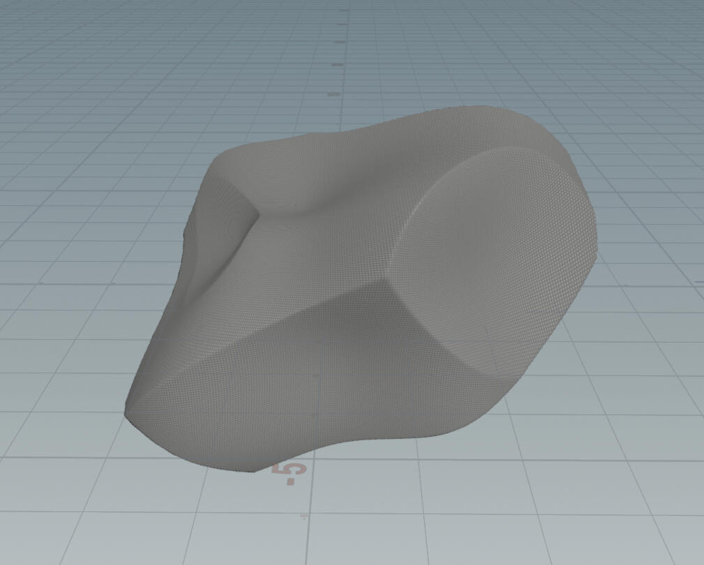High-poly rock.